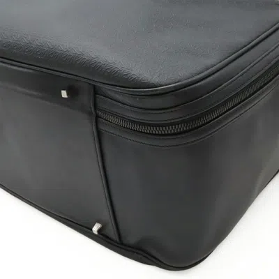 Pre-owned Loewe Black Pvc Leather Boston Bag Shoulder Bag ()