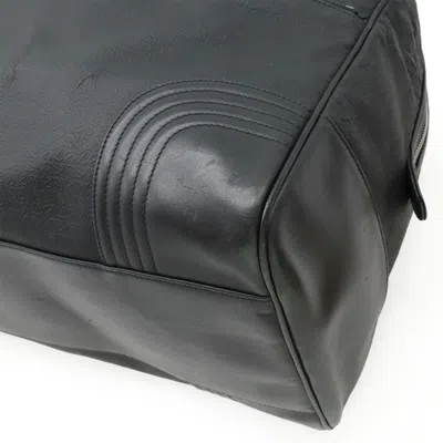 Pre-owned Loewe Black Pvc Leather Tote Bag ()