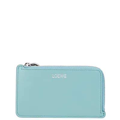Pre-owned Loewe Blue Green Coin Purse/coin Case () In Multi