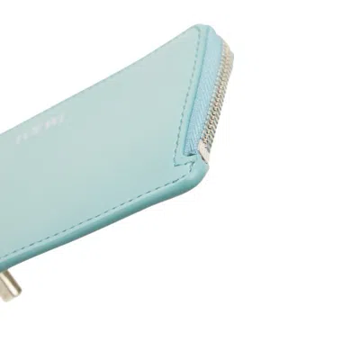 Pre-owned Loewe Blue Green Coin Purse/coin Case () In Multi