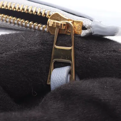 Pre-owned Loewe Blue Leather Coin Purse/coin Case ()