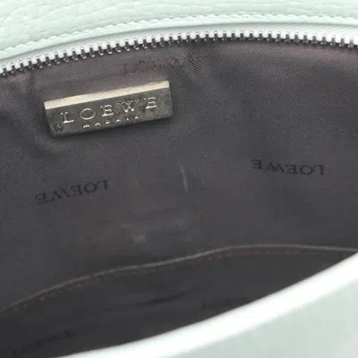 Pre-owned Loewe Blue Leather Shoulder Bag ()