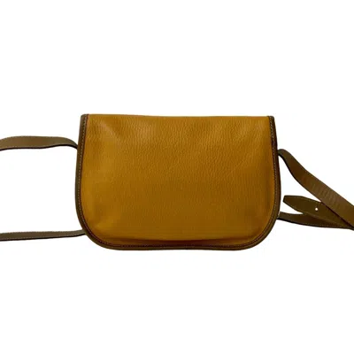 Pre-owned Loewe Brown Leather Pochette Shoulder Bag ()