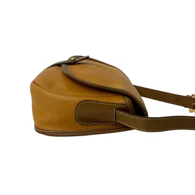 Pre-owned Loewe Brown Leather Pochette Shoulder Bag ()