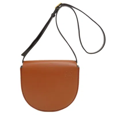 Pre-owned Loewe Brown Leather Shoulder Bag ()