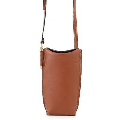 Pre-owned Loewe Brown Leather Shoulder Bag ()