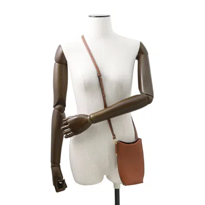 Pre-owned Loewe Brown Leather Shoulder Bag ()