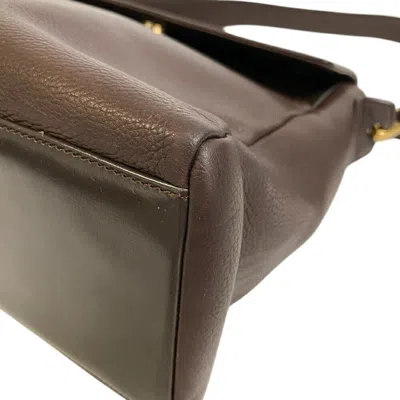 Pre-owned Loewe Brown Leather Shoulder Bag ()