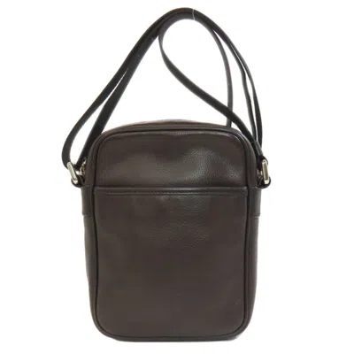 Pre-owned Loewe Brown Leather Shoulder Bag ()