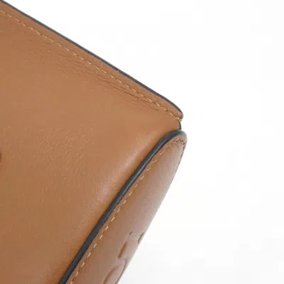 Pre-owned Loewe Brown Leather Shoulder Bag ()