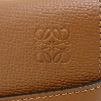 Pre-owned Loewe Gold Leather Shoulder Bag ()