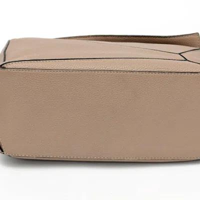 Pre-owned Loewe Grayish Leather Shoulder Bag ()