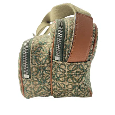Pre-owned Loewe Green Khaki Shoulder Bag () In Multi