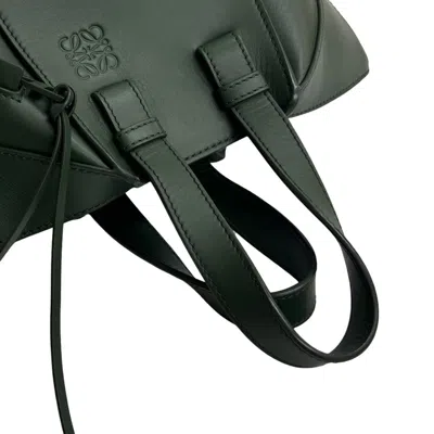 Pre-owned Loewe Green Leather Handbag Shoulder Bag ()