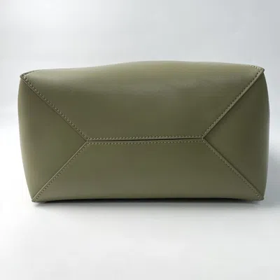 Pre-owned Loewe Green Leather Handbag Tote Bag ()