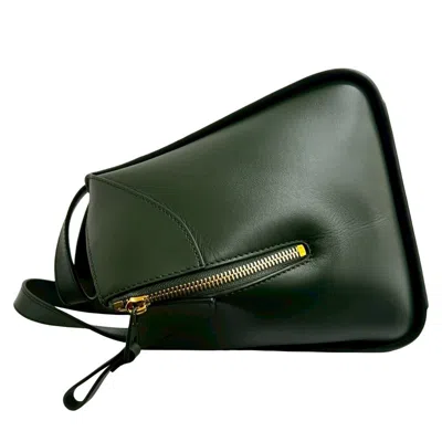 Pre-owned Loewe Green Leather Handbag Shoulder Bag ()