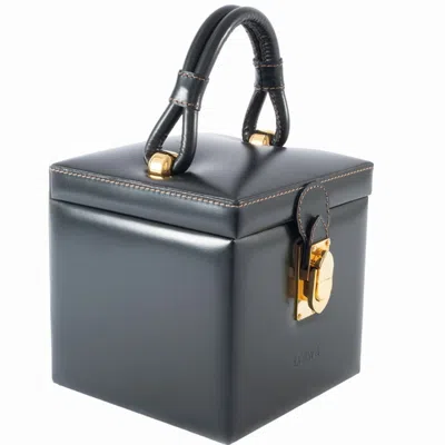 Pre-owned Loewe Green Leather Handbag Vanity Bag ()