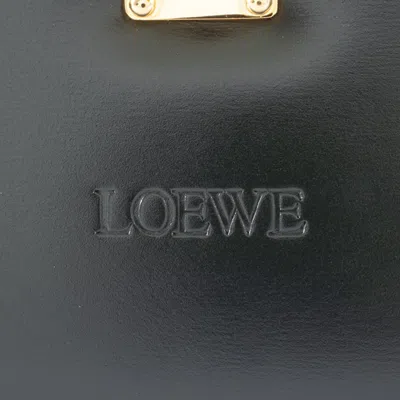 Pre-owned Loewe Green Leather Handbag Vanity Bag ()