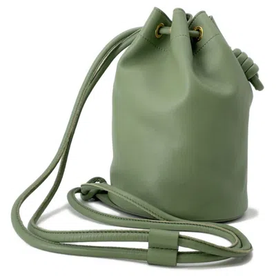Pre-owned Loewe Green Leather Shoulder Bag ()