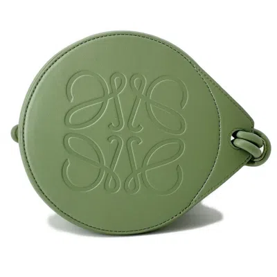 Pre-owned Loewe Green Leather Shoulder Bag ()
