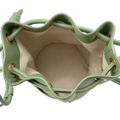 Pre-owned Loewe Green Leather Shoulder Bag ()