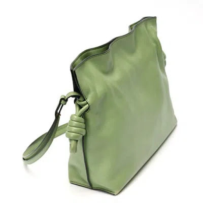 Pre-owned Loewe Green Leather Shoulder Bag ()