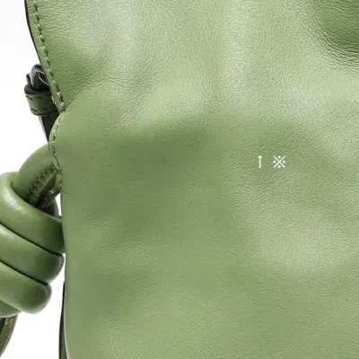 Pre-owned Loewe Green Leather Shoulder Bag ()