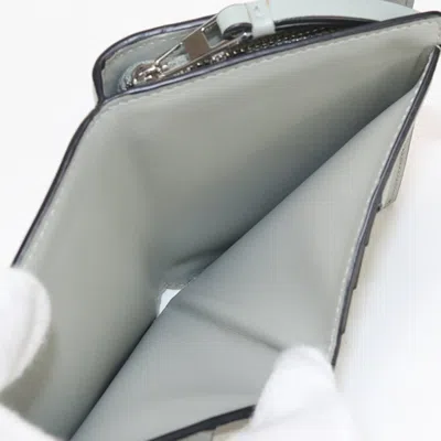 Pre-owned Loewe Green Leather Wallet (bi-fold) ()