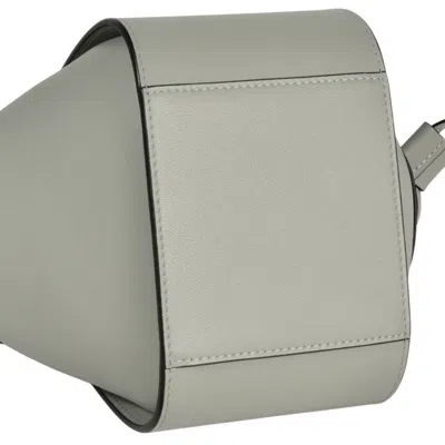 Pre-owned Loewe Hammock Gray Leather Shoulder Bag ()