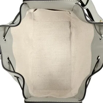 Pre-owned Loewe Hammock Gray Leather Shoulder Bag ()