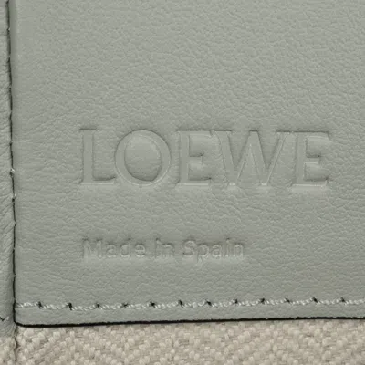 Pre-owned Loewe Hammock Gray Leather Shoulder Bag ()