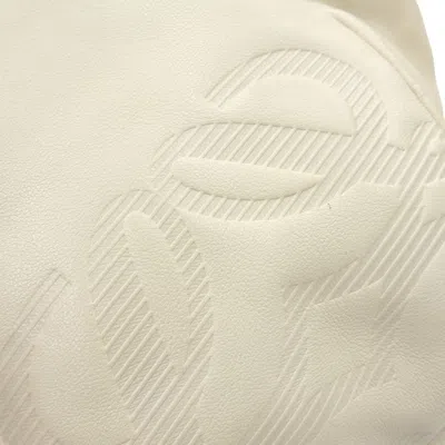 Pre-owned Loewe Ivory Leather Shoulder Bag () In White