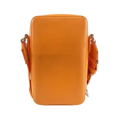 Pre-owned Loewe Orange Leather Shoulder Bag ()