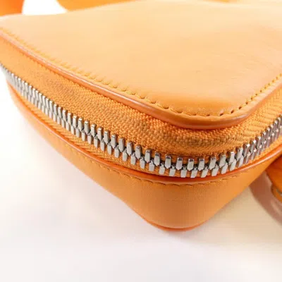 Pre-owned Loewe Orange Leather Shoulder Bag ()