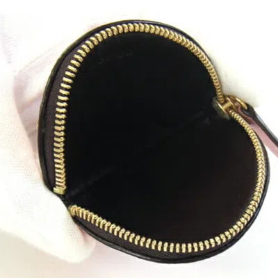 Pre-owned Loewe Pink Leather Coin Purse/coin Case ()