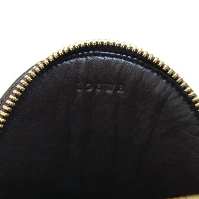 Pre-owned Loewe Pink Leather Coin Purse/coin Case ()