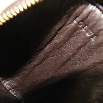 Pre-owned Loewe Pink Leather Coin Purse/coin Case ()