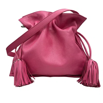 Pre-owned Loewe Pink Leather Shoulder Bag ()