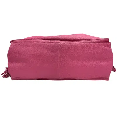 Pre-owned Loewe Pink Leather Shoulder Bag ()