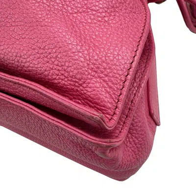 Pre-owned Loewe Pink Leather Shoulder Bag ()