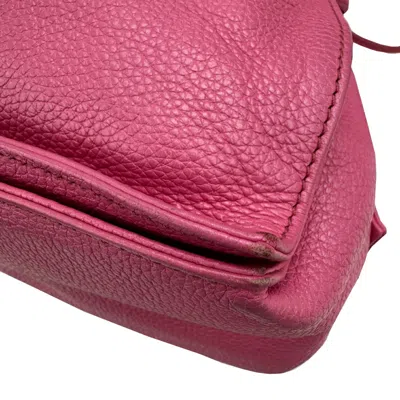 Pre-owned Loewe Pink Leather Shoulder Bag ()