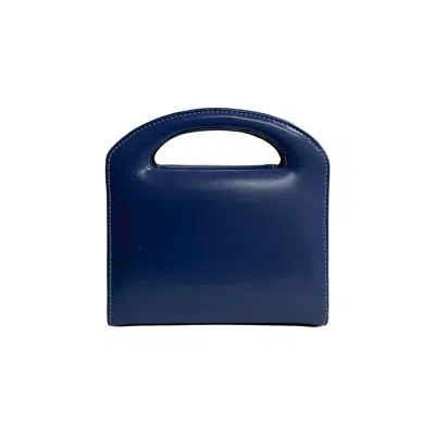 Pre-owned Loewe Purple Leather Handbag Shoulder Bag ()