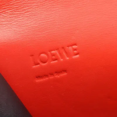 Pre-owned Loewe Red Color Leather Shoulder Bag ()