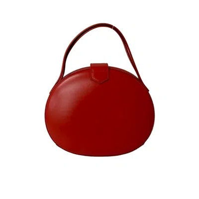 Pre-owned Loewe Red Color Leather Shoulder Bag ()