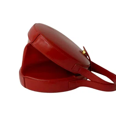 Pre-owned Loewe Red Color Leather Shoulder Bag ()