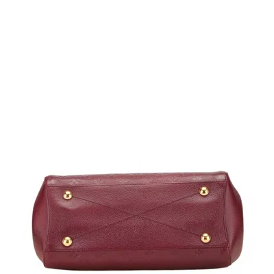 Pre-owned Louis Vuitton Aurore Monogram Purple Leather Handbag Shoulder Bag ()