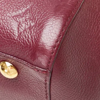 Pre-owned Louis Vuitton Aurore Monogram Purple Leather Handbag Shoulder Bag ()