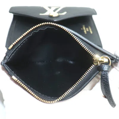 Pre-owned Louis Vuitton Beige Black Monogram Empreinte Wallet (tri-fold) () In Multi