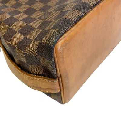 Pre-owned Louis Vuitton Beige Brown Damier Canvas Tote Bag () In Multi