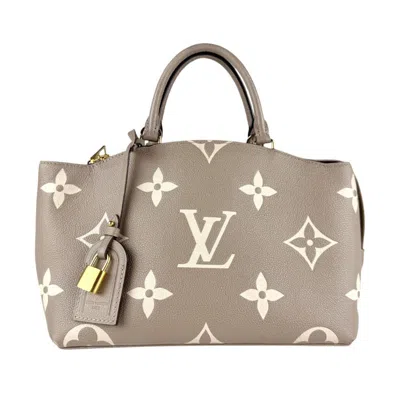 Pre-owned Louis Vuitton Beige Cream Tourterelle Monogram Empreinte Handbag Shoulder Bag ()